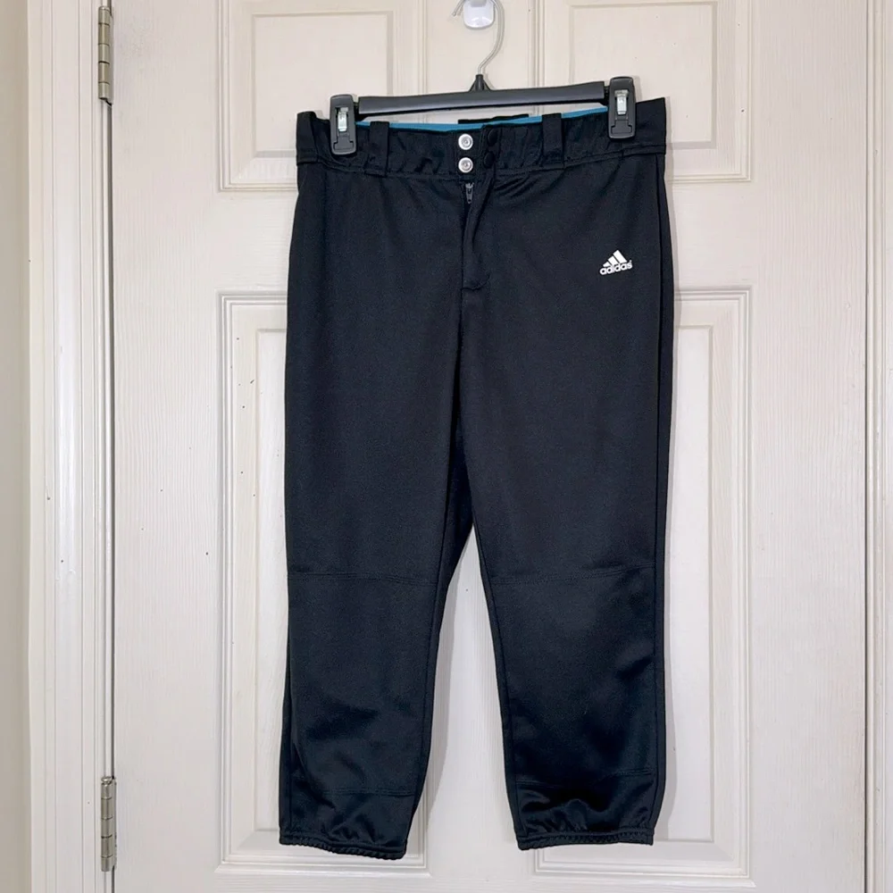 ADIDAS Men’s Black Baseball Pant Size XL Excellent Condition